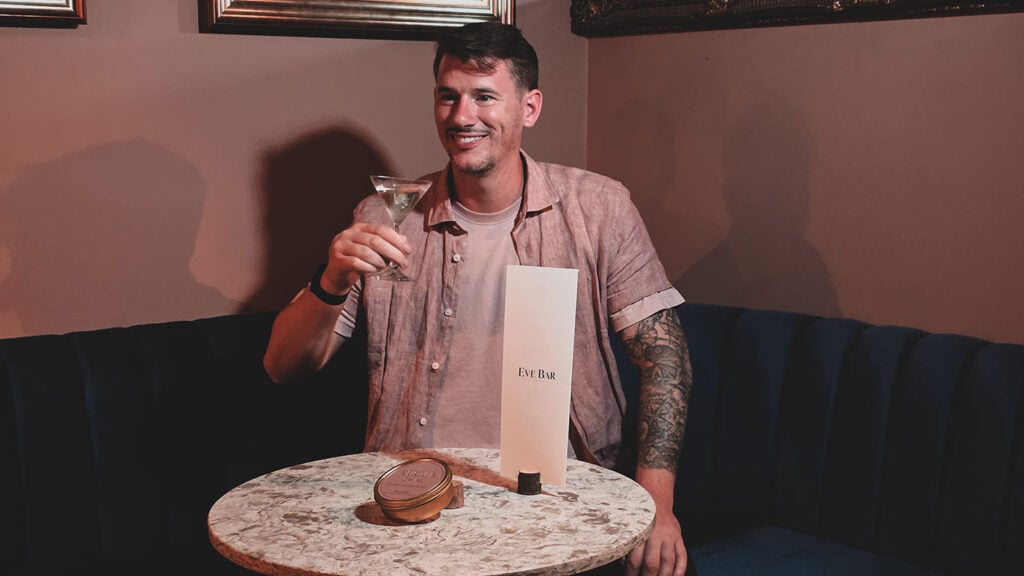 Adam Handling at Eve Bar