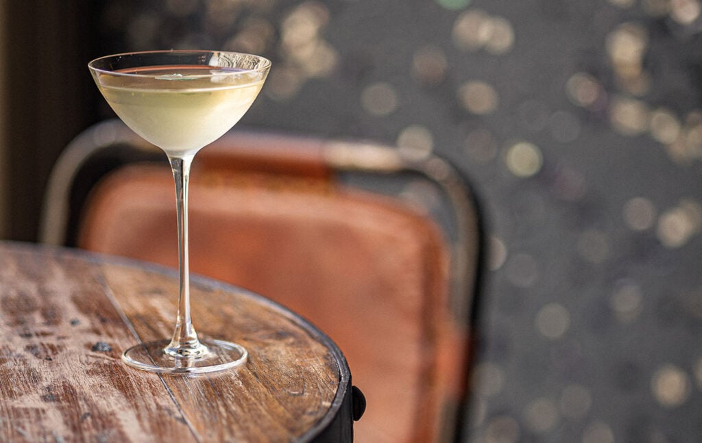 The Oyster Shell Martini at Fallow Bar in London