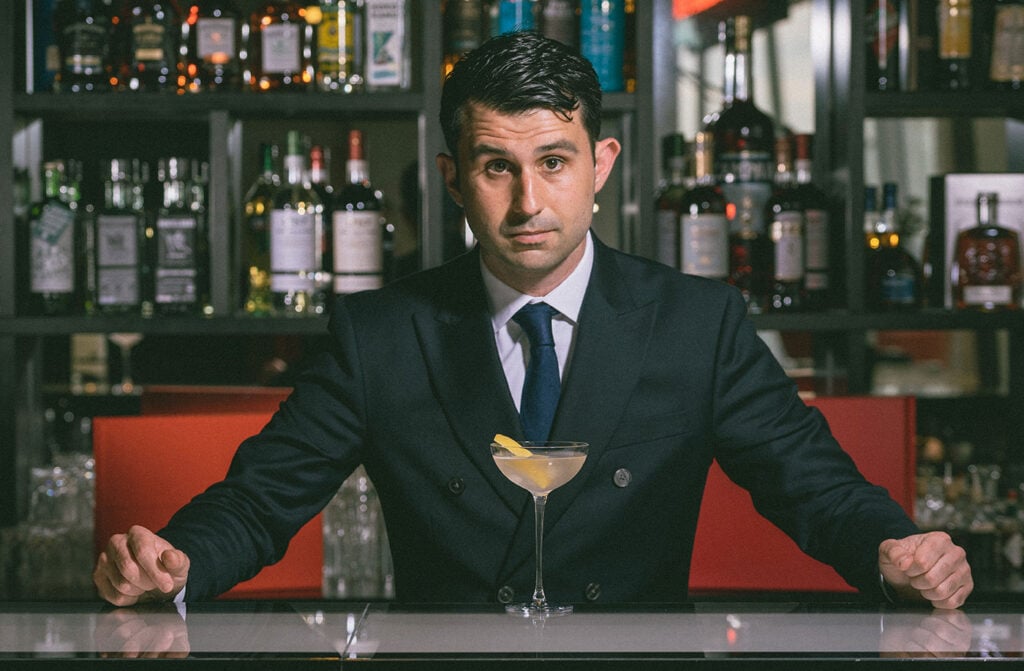 Giorgio Bargiani, recently voted the best bartender in the world