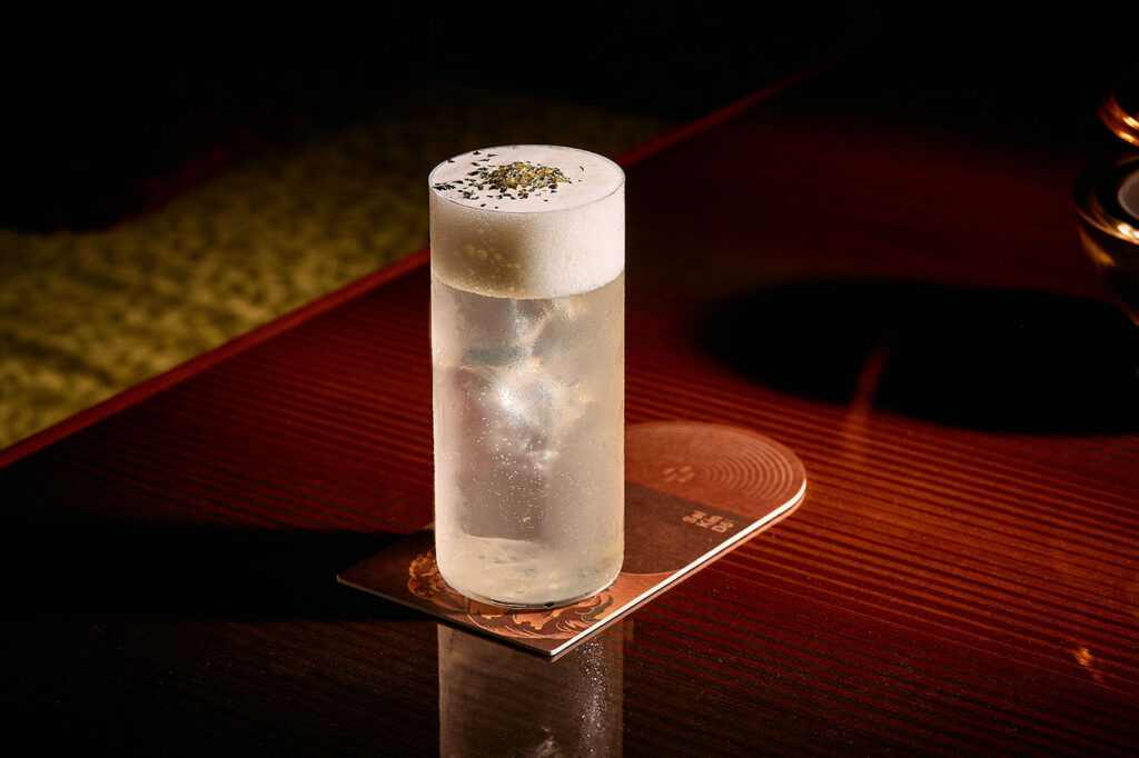 A Lover’s Holiday cocktail at Saikindō