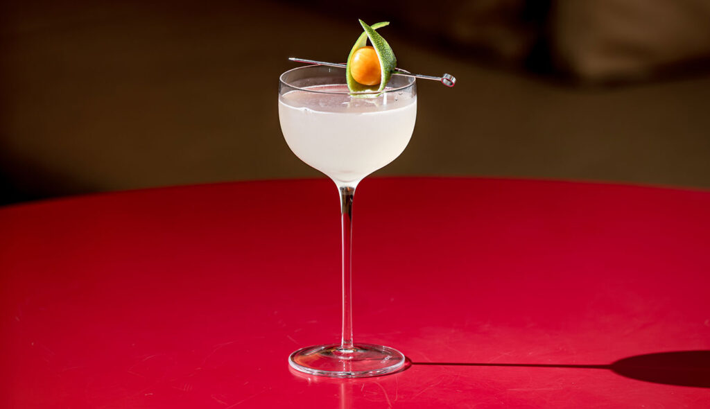 Celery Daisy Cocktail at Seed Library New York