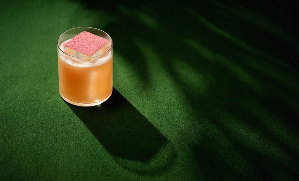 A cocktail at Scarfes Bar